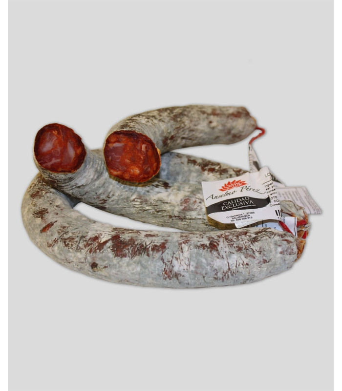 Longaniza vela o ferradura di chorizo iberico di bellota (400-450 grs. circa)