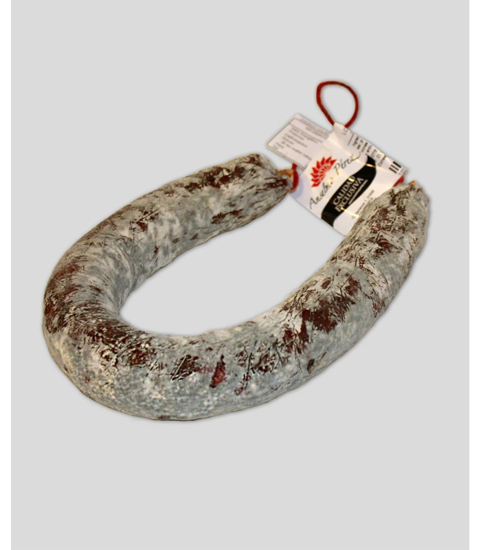 Longaniza vela o ferradura di chorizo iberico di bellota (400-450 grs. circa)