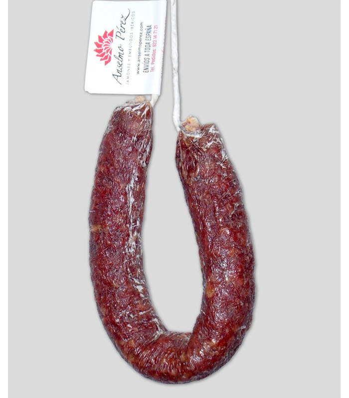 Longaniza de salchichón ibérico de bellota (400-450grs. aprox.)