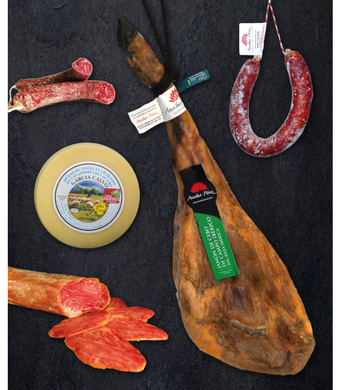 LOTE JAMON DE CEBO DE CAMPO IBÉRICO  75%  RAZA IBÉRICA