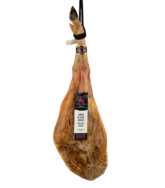 Jamón de Cebo ibérico 50% raza ibérica