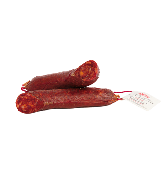 Longaniza vela o ferradura di chorizo iberico di bellota (400-450 grs. circa)