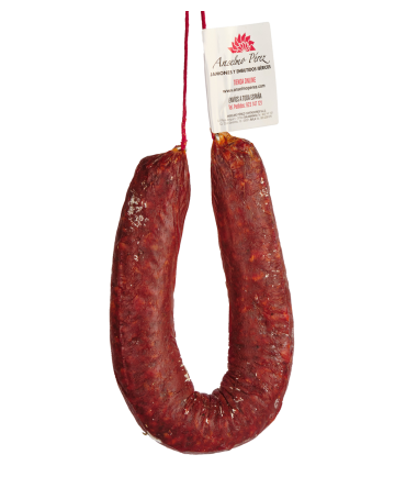 Longaniza vela o ferradura di chorizo iberico di bellota (400-450 grs. circa)