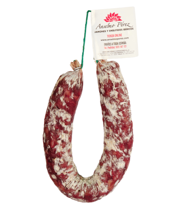 Longaniza de salchichón ibérico de bellota (350-400 grs. aprox.)