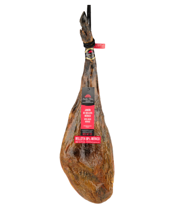 Prosciutto di bellota iberico al 50% di razza iberica "gran Reserva"