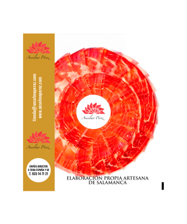 Tranché au couteau de jambon de qualité supérieure