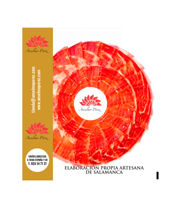 Tranché au couteau de jambon de qualité supérieure